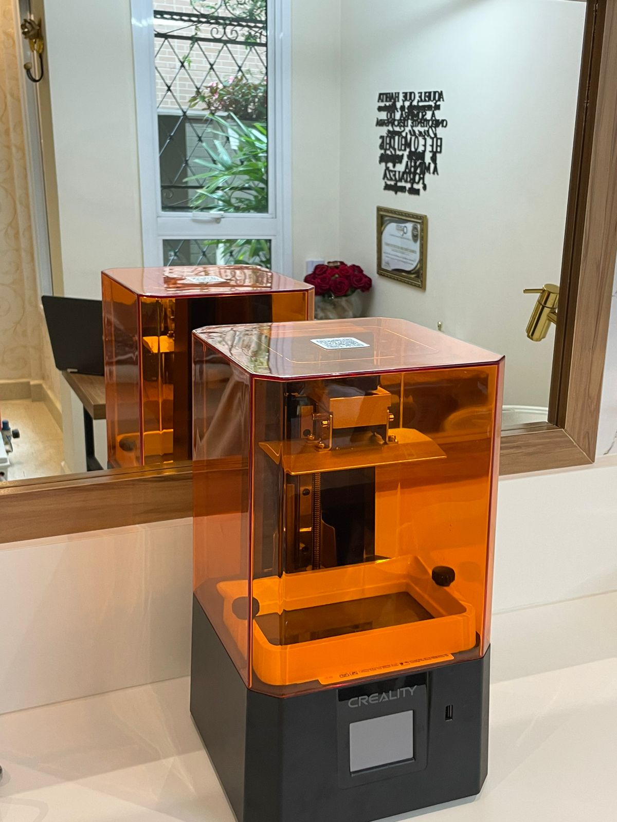 Impressora 3D no consultório da Dra. Beatriz Schmidt em Campos do Jordão